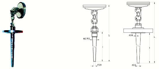 工業(yè)溫度計(jì)產(chǎn)品圖片